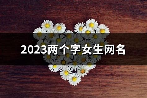 可愛網名兩個字|两个字的可爱的女生网名 (精选300个)